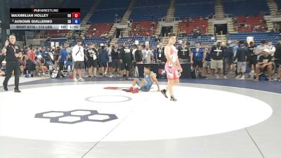 113 lbs Cons. Sub-rd Of 32 - Maximilian Holley, Ohio vs Ausome Guillermo, California
