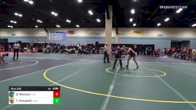 157 lbs Consi Of 32 #1 - Trevor Campbell, UMBC vs Diego Monzon, Florida