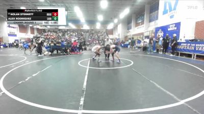 113 lbs Champ. Round 1 - Alex Rodriguez, La Habra vs Nolan Stennett, Eleanor Roosevelt