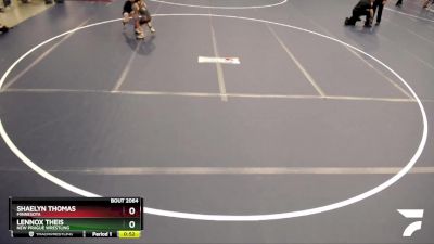 Semifinal - Shaelyn Thomas, Minnesota vs Lennox Theis, New Prague Wrestling