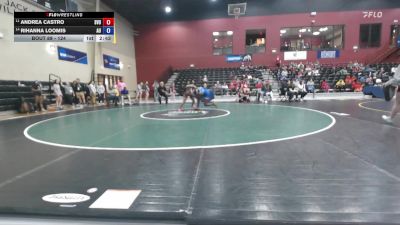 124 lbs Cons. Round 1 - Rihanna Loomis, Allen vs Andrea Castro, Southern Virginia