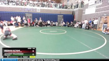 140 lbs Quarterfinal - Brennan McTighe, Mountain Man Wrestling Club vs Anthony Maldonado, Twin Falls