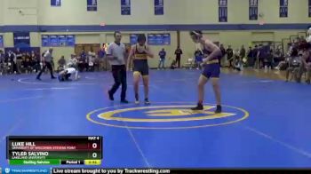 141 lbs Cons. Round 1 - Tyler Salvino, Lakeland University vs Luke Hill, University Of Wisconsin-Stevens Point