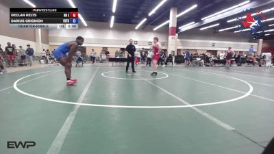 190 lbs Quarterfinal - Declan Kelts, NB Elite Wrestling Club vs Darius Grignion, Future Champs Of Texas/Southside Wrestling Club