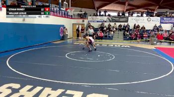 146 lbs Semifinal - William Leslie, Florence High School vs Ethan Runey, Seton