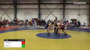 157 lbs Consi Of 16 #1 - Zach Palizza, Springfield vs Perry Maio, Centenary