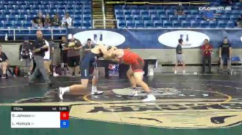 138 lbs Cons 64 #2 - Sam Johnson, Georgia vs Lui Honkala, Arkansas