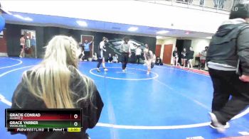 155 lbs Cons. Semi - Grace Yarber, Woodland G vs Gracie Conrad, Hulbert G