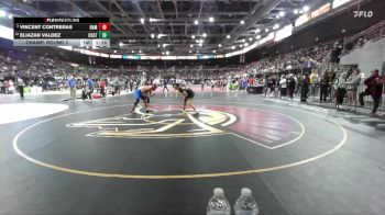 126 lbs Champ. Round 3 - Eliazar Valdez, Central Catholic vs Vincent Contreras, Nampa