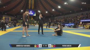 Jurrien Olaf Van Marle vs Patrik Cabelka 2026 IBJJF European NoGi