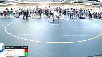 120 lbs Consi Of 8 #2 - Yousef Jubrail, Lawc vs Andrew Gomez, Outlaws WC