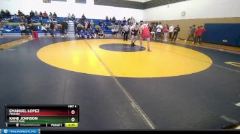 215 lbs Cons. Round 1 - Kane Johnson, Shadle Park vs Emanuel Lopez, Prosser