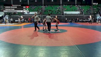 1A-4A 157 Quarterfinal - Joshua Hawkins, Deshler vs Tristan Page, Alexandria HS