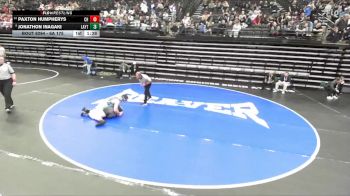 6A 175 lbs Cons. Round 2 - Paxton Humpherys, Copper Hills vs Jonathon Inagaki, Layton