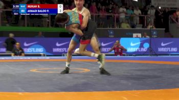 45 kg Final 3-5 - Beknur Mukan, Kazakhstan vs Payam Balootaki, Iran