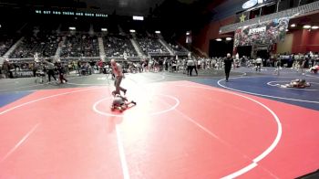 62 lbs Round Of 16 - Browning Robbins, Team Braves WC vs Bradley Peterson, Top Of The Rock WC