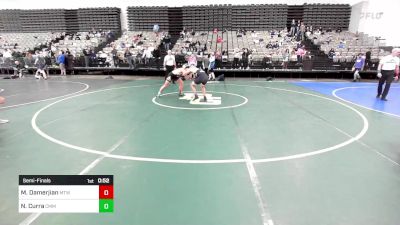 137-H2 lbs Semifinal - Michael Damerjian, Moorestown vs Nick Curra, Commack