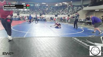 101 lbs Consi Of 8 #1 - Paisley Heflin, Northeast Take Down Club vs Jocelyn Grigsby, Owasso Rams Jh Girls