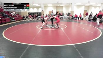 132 lbs 4th Wrestleback (16 Team) - Courson Pridgen, Coffee vs Mikey Castro, Jackson County