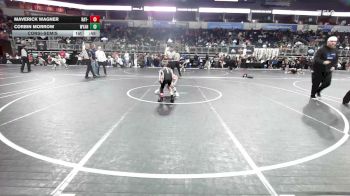 72 lbs Consolation - Maverick Wagner, Ray-Pec vs Corbin Morrow, Wyandotte Youth Wrestling