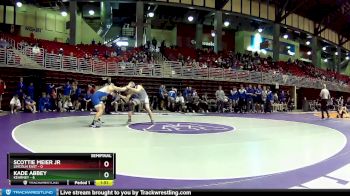 150 lbs Semis & 3rd Wb (16 Team) - Kade Abbey, Kearney vs Scottie Meier Jr, Lincoln East