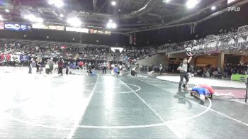 138 lbs Cons. Round 2 - Trevor Edwards, Coeur D Alene vs Asa Black, Homedale