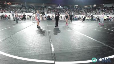135 lbs Quarterfinal - Blaike Ivie, Salina Wrestling Club vs Skye Wynn, El Reno Wrestling Club