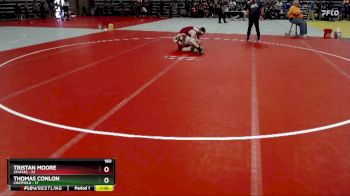 160 lbs Placement (4 Team) - Tristan Moore, Staples vs Thomas Conlon, Chatfield