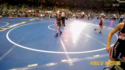 64 lbs Round Of 16 - Jack Blair, Hawks WC Lincoln vs Crew Card, Tulsa Blue T Panthers