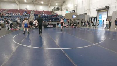 108 lbs Semis - Brayden McMillan, Team Prestige Wrestling vs Bo Strader, Eastside United Wrestling Club