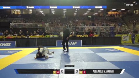 Aleia Aielle M. Aguilar vs LYLA ROSE WARREN 2025 Pan Kids Jiu-Jitsu IBJJF Championship