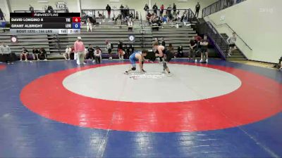 144 lbs Consolation - David Longino II, The Chicken Coop Wrestling Club vs Grant Albright, Level Up Wrestling Center