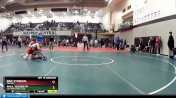 170 lbs Champ. Round 2 - Eric Streeval, Indiana vs Paul Woods Iv, Leo Wrestling Club