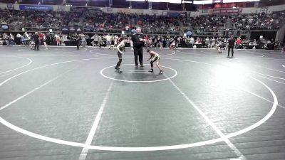 70 lbs Round Of 16 - Marley Ferguson, Fulton Hornets vs Landon Wilbur, Predator Wrestling