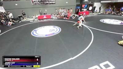 120 lbs Round 1 (16 Team) - Davon Walker, SCVWA-FR vs Jaden Day, TCWA-FR