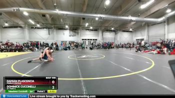 150 lbs Cons. Round 4 - Damian Plascencia, Pueblo Central vs Dominick Cuccinelli, St. Mary`s