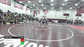 182 lbs Quarterfinal - Milton Torres, Rocky Hill vs Ryan Duncanson, Haddam-Killingworth