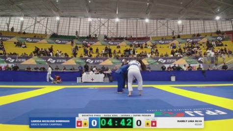 ISABELY LIMA SILVA vs LARISSA NICOLUSSI DOMINGOS 2026 FPJJ Circuito Paulista GI Etapa 3