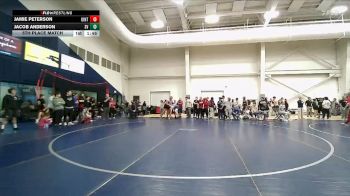 215 lbs 5th Place Match - Jacob Anderson, Skyview vs Jamie Peterson, Uintah
