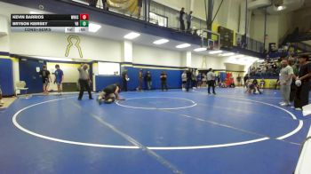 157 lbs Consolation - Kevin Barrios, Will Rogers vs Bryson Keirsey, Van Buren