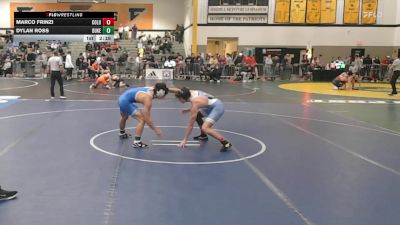 149Tan lbs Rr Rnd 3 - Marco Frinzi, Columbia vs Dylan Ross, Duke