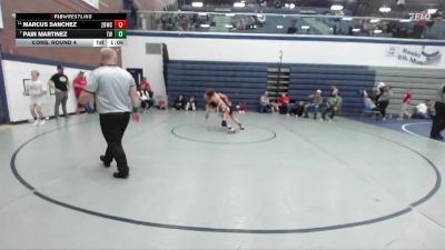 125 lbs Cons. Round 4 - Pain Martinez, TW Wrestling vs Marcus Sanchez, 208 Badgers Wrestling Club