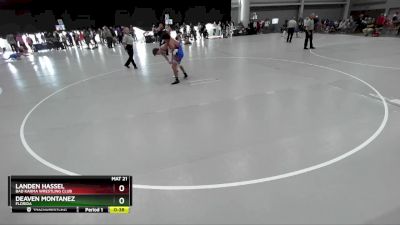 126 lbs Cons. Round 2 - Deaven Montanez, Florida vs Landen Hassel, Bad Karma Wrestling Club