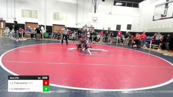 150 lbs Consi Of 8 #1 - Joseph Fukuyama, Conard vs Jelani Hampton, Norwalk