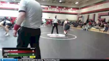220 lbs Semifinal - Jakob Connors, Mead vs Gauge Seubert, Cheney