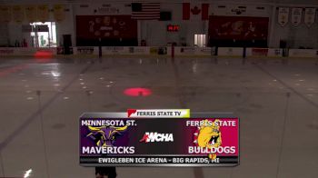 Full Replay - Minnesota State vs Ferris State | WCHA (M)