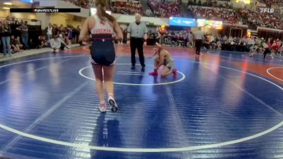 145 lbs Quarterfinal - Veil Foreman, Unattached vs Dynesty Peak, Down To Earth Wrestling