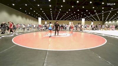 115 lbs Cons. Sub-quarters - Isabella Timmerman, Team New Mexico vs Judith Contreras, Ponca City Girls Wrestling