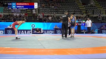 45 kg 1/2 Final - Kuanyshbek Zhangazhol, Kazakhstan vs Benyamin Khezli, Iran