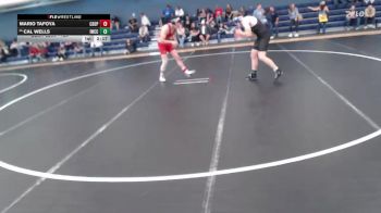 184 lbs 3rd Place Match - Mario Tafoya, Colorado State University - Pueblo vs Cal Wells, Iowa Western Community College
